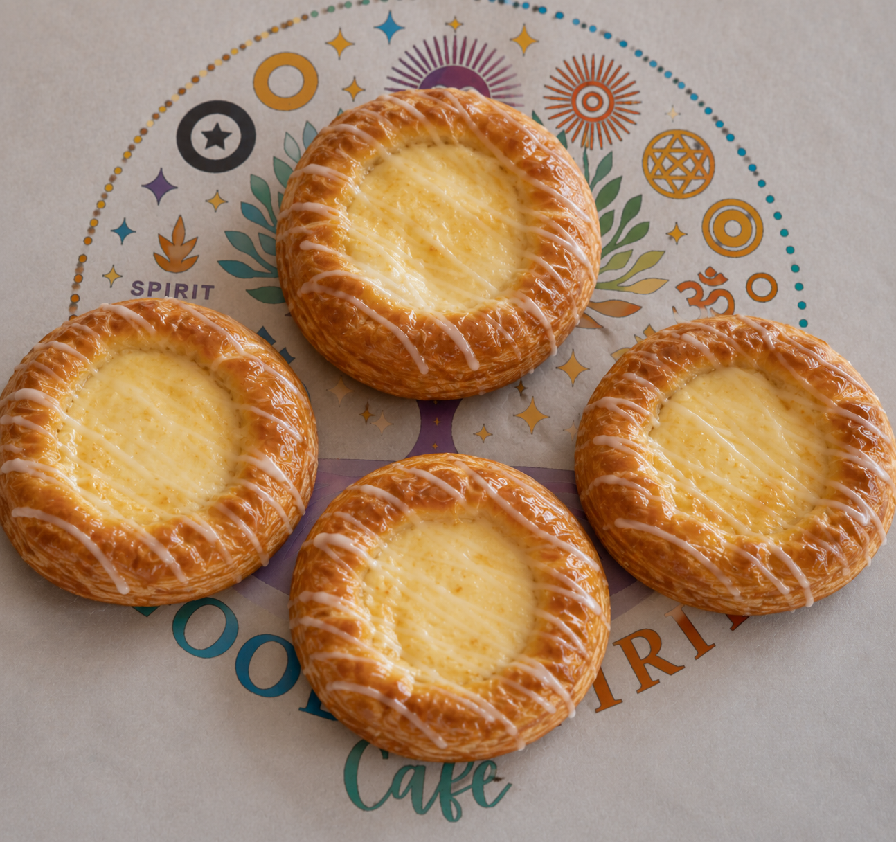 Cheese danish at Good Spirit Cafe